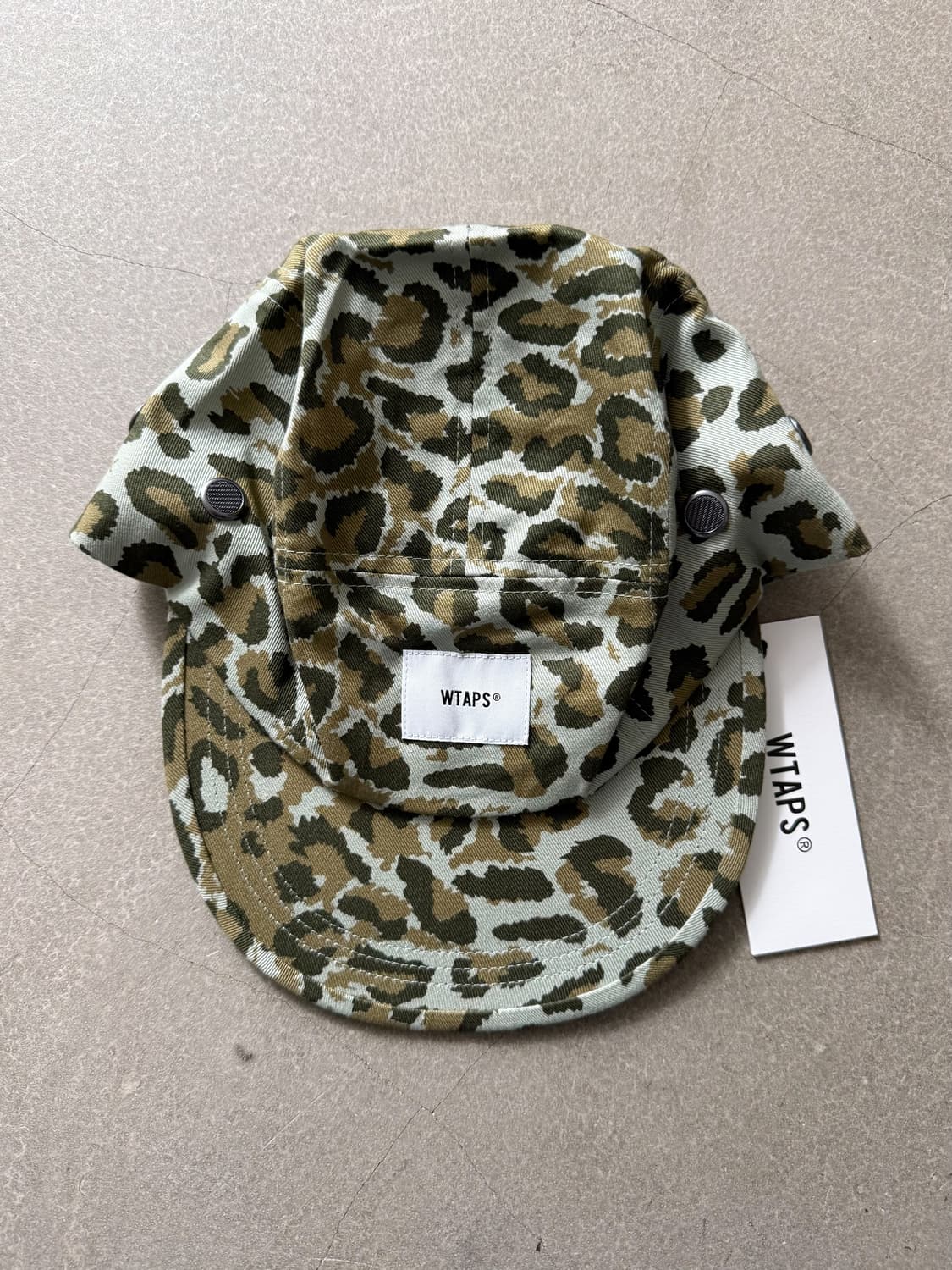  WTAPS 211HCDT-HT02 TWILL CAMO CAP 상품이미지1