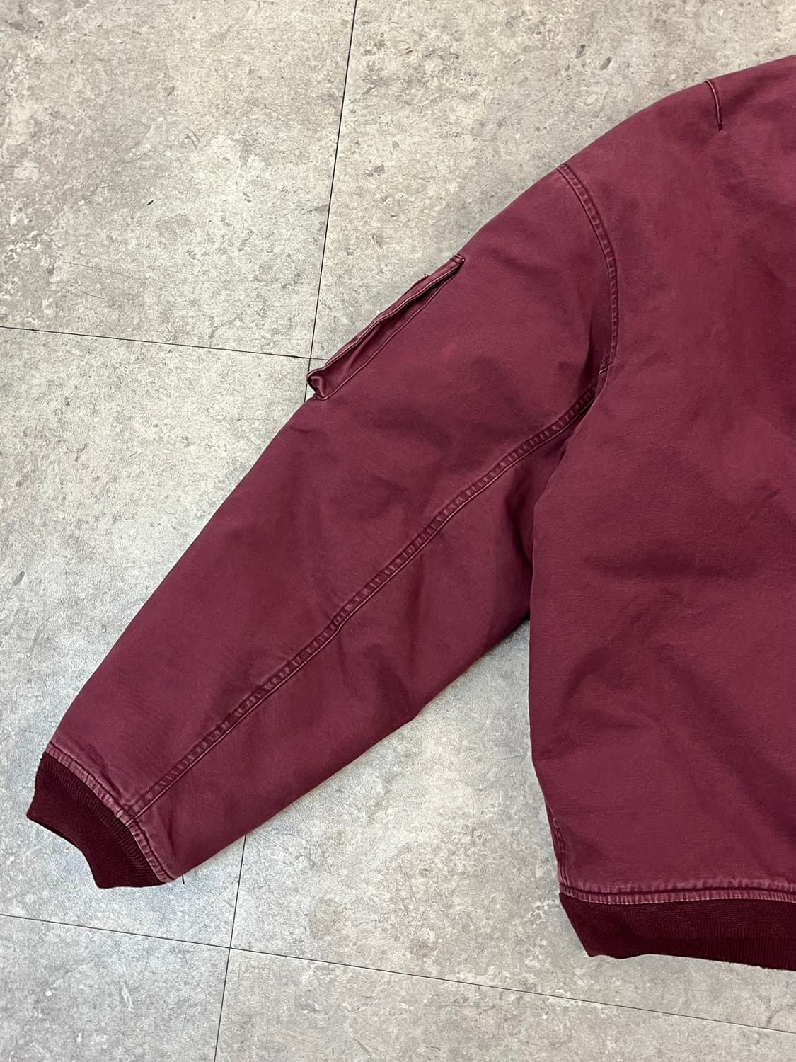 나이키 ma1 항공점퍼 버건디 L #csz1886 상품이미지8