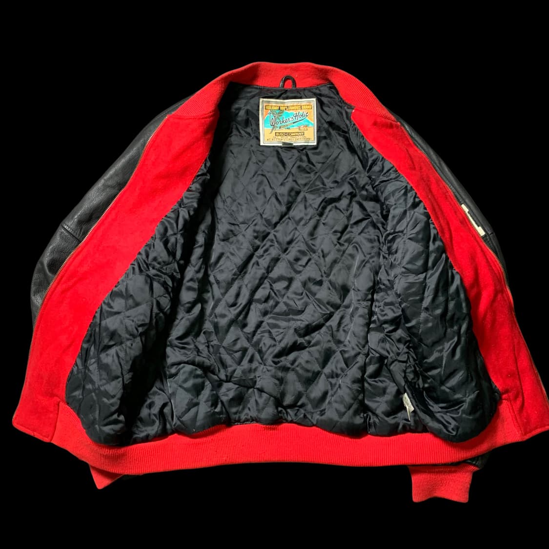 [M~L] 빈티지 부소 컴퍼니 바시티 자켓 상품이미지3