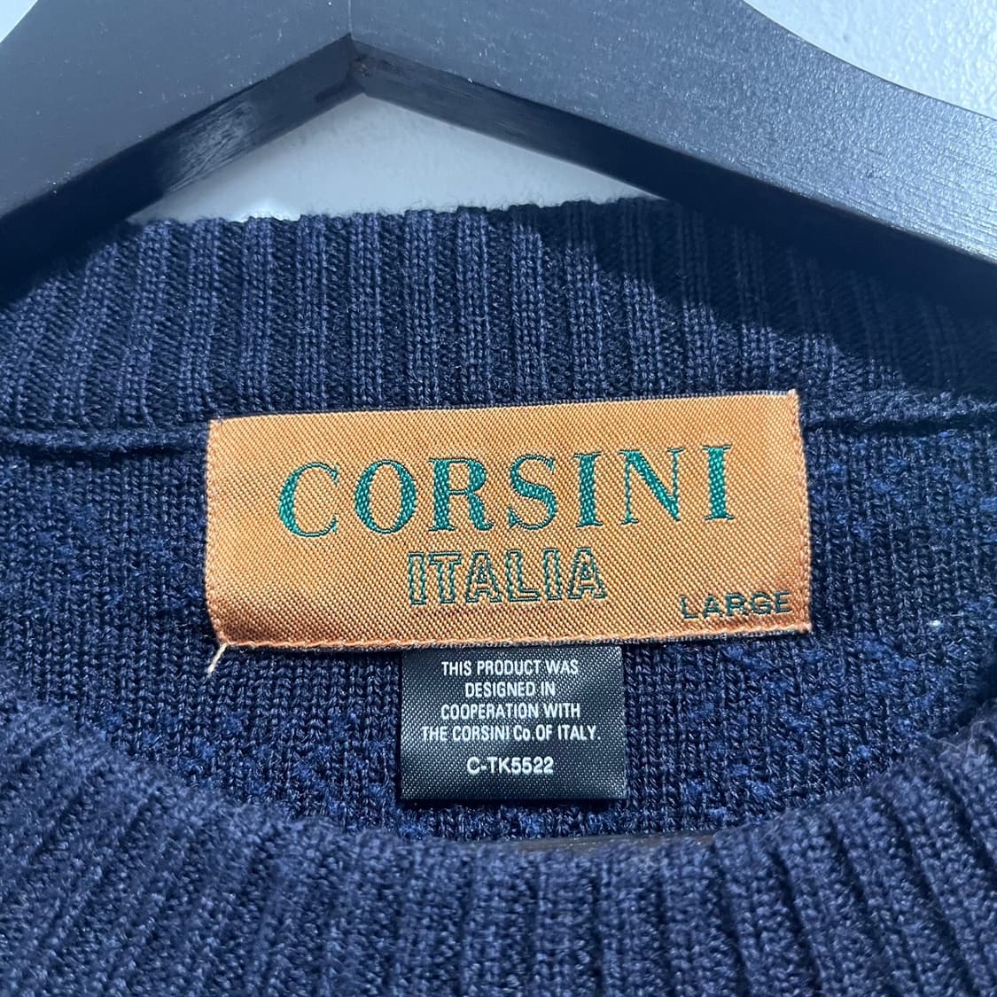 케이블 패턴 니트 상품이미지5