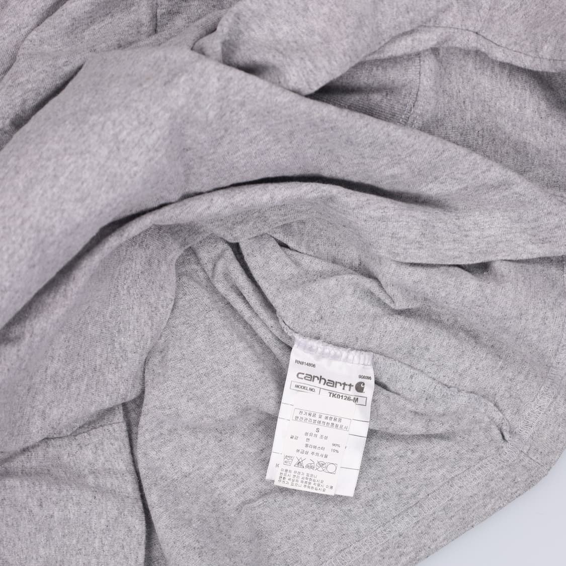 S 칼하트 루즈핏 롱슬립 긴팔티 0310H1 상품이미지4