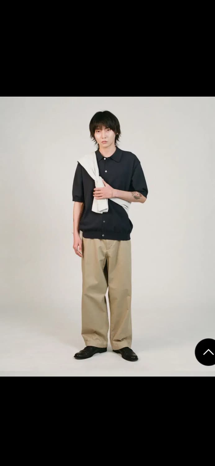 셔터 / 플레인하프가디건 블랙 / M 상품이미지1