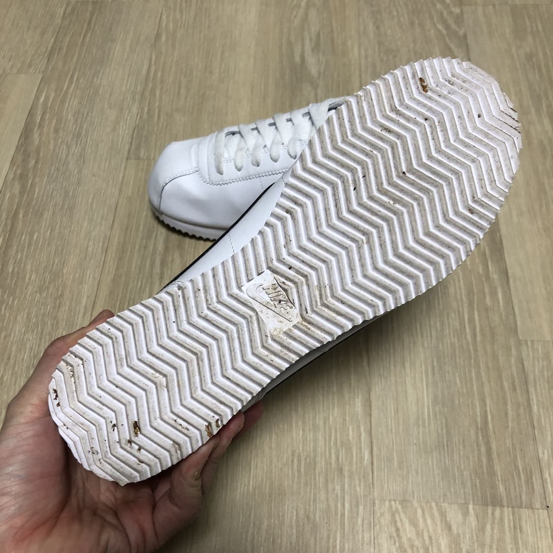 (265) 나이키 NIKE 코르테즈 화이트 블랙 상품이미지4