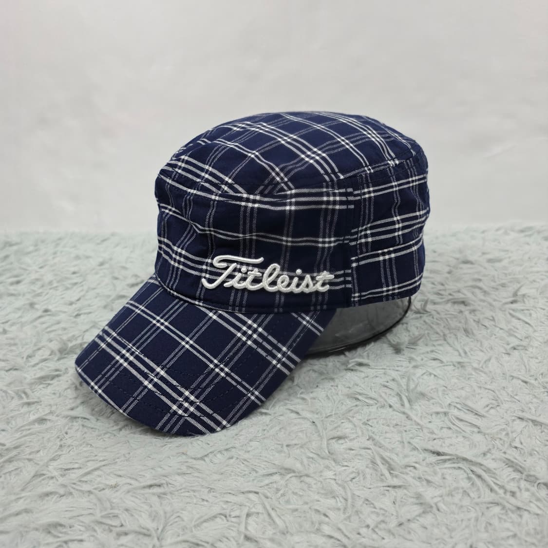 타이틀리스트 체크 워크 캡 네이비 상품이미지1