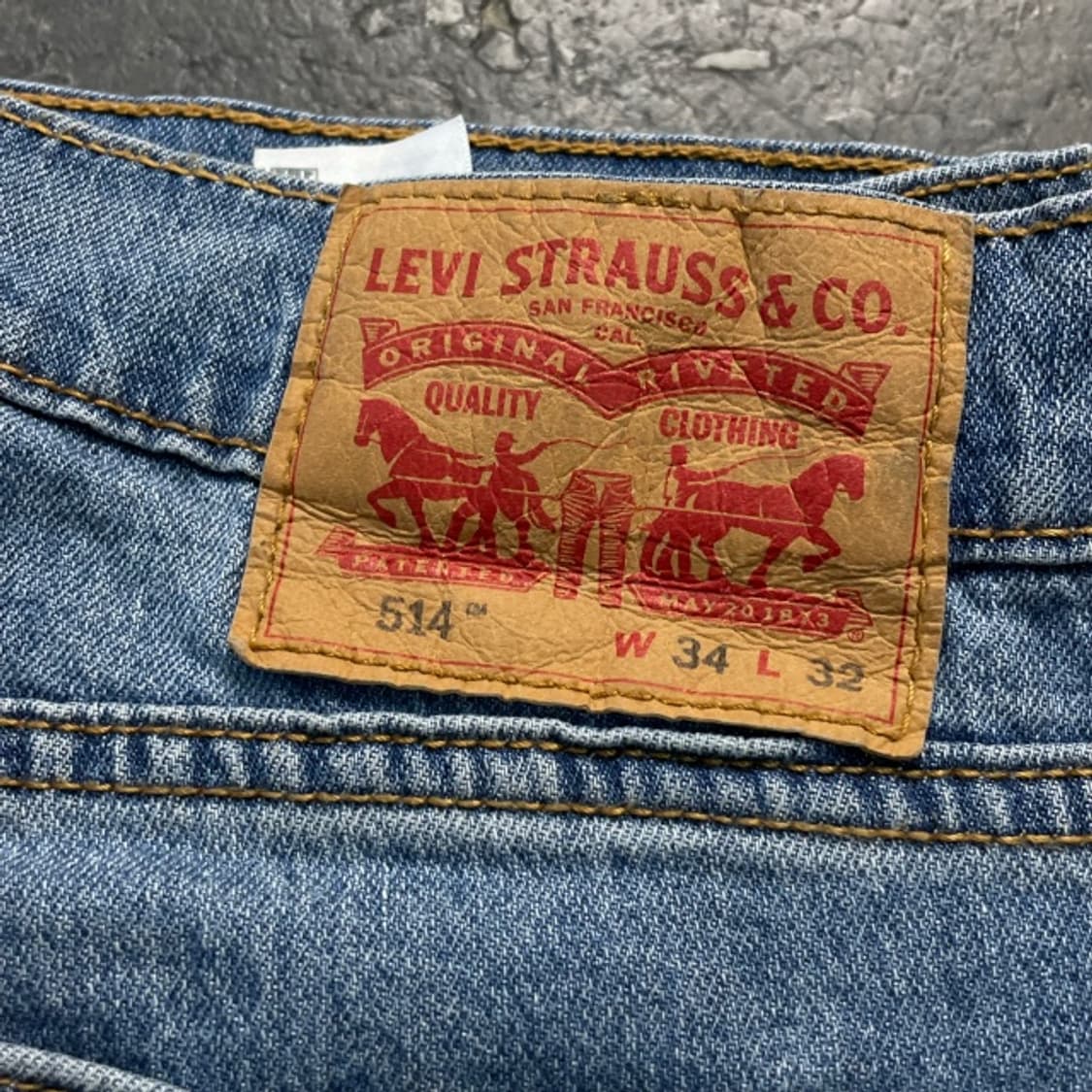 34 리바이스 514 청바지 상품이미지6