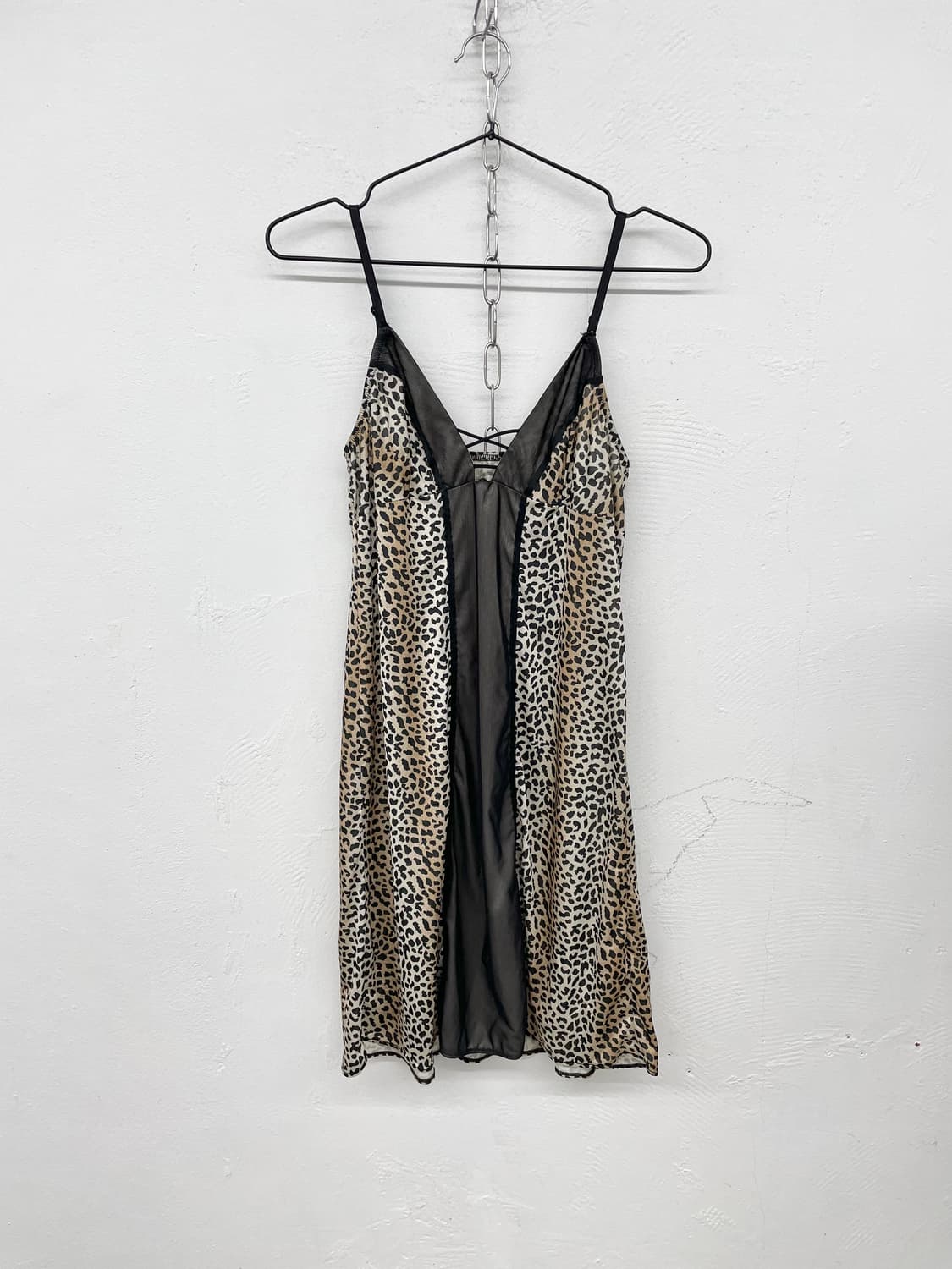 호피 시어 갸루 슬립 상품이미지4