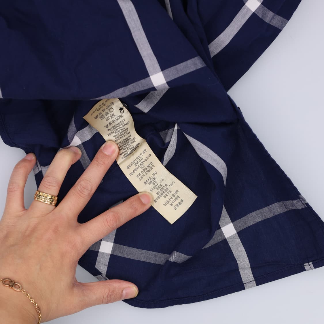 L 버버리 체크셔츠 0303H1 상품이미지5