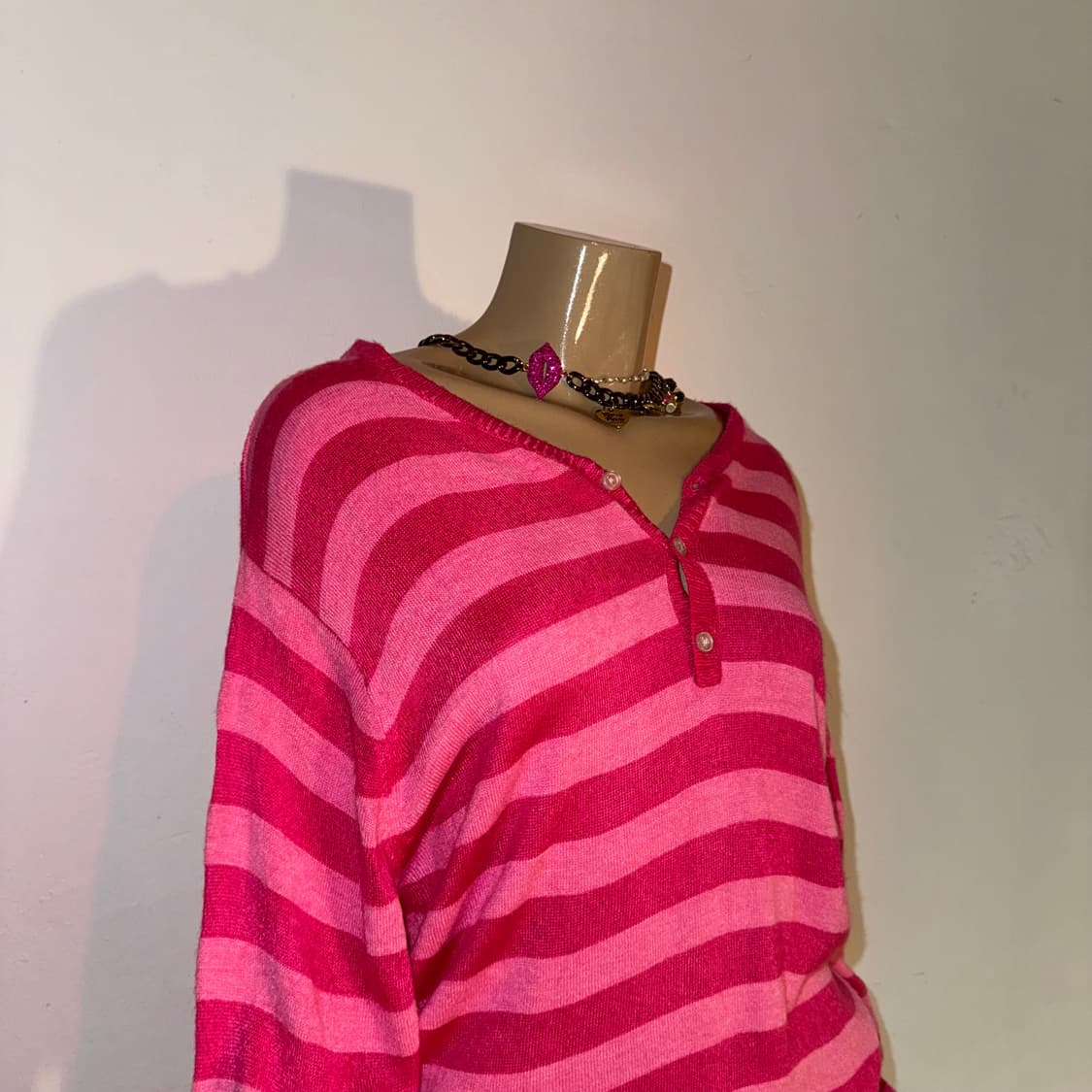 핑크 스트라이프 루즈티 상품이미지4