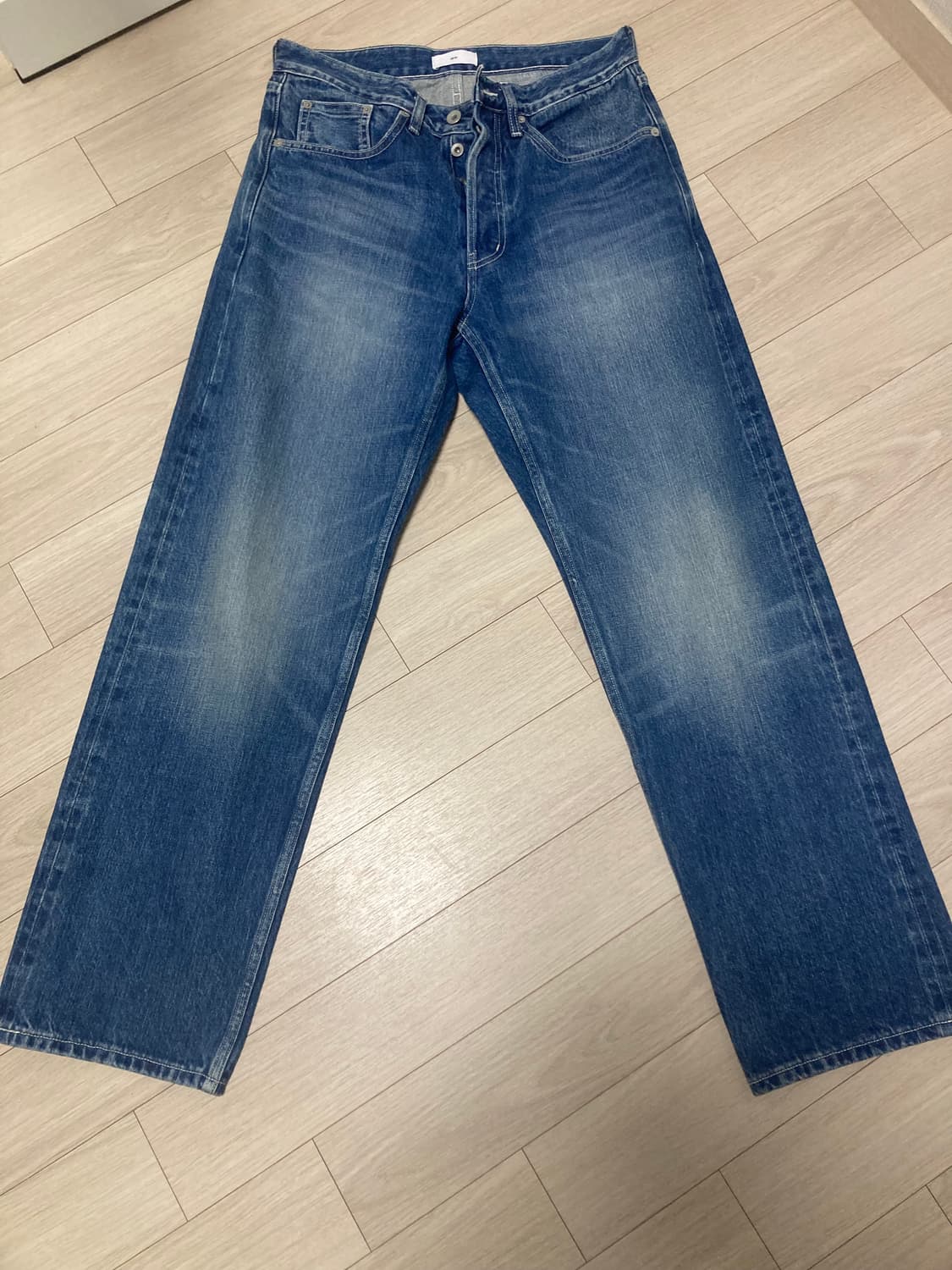 SEW 스트레이트 셀비지 다크블루 1 상품이미지1