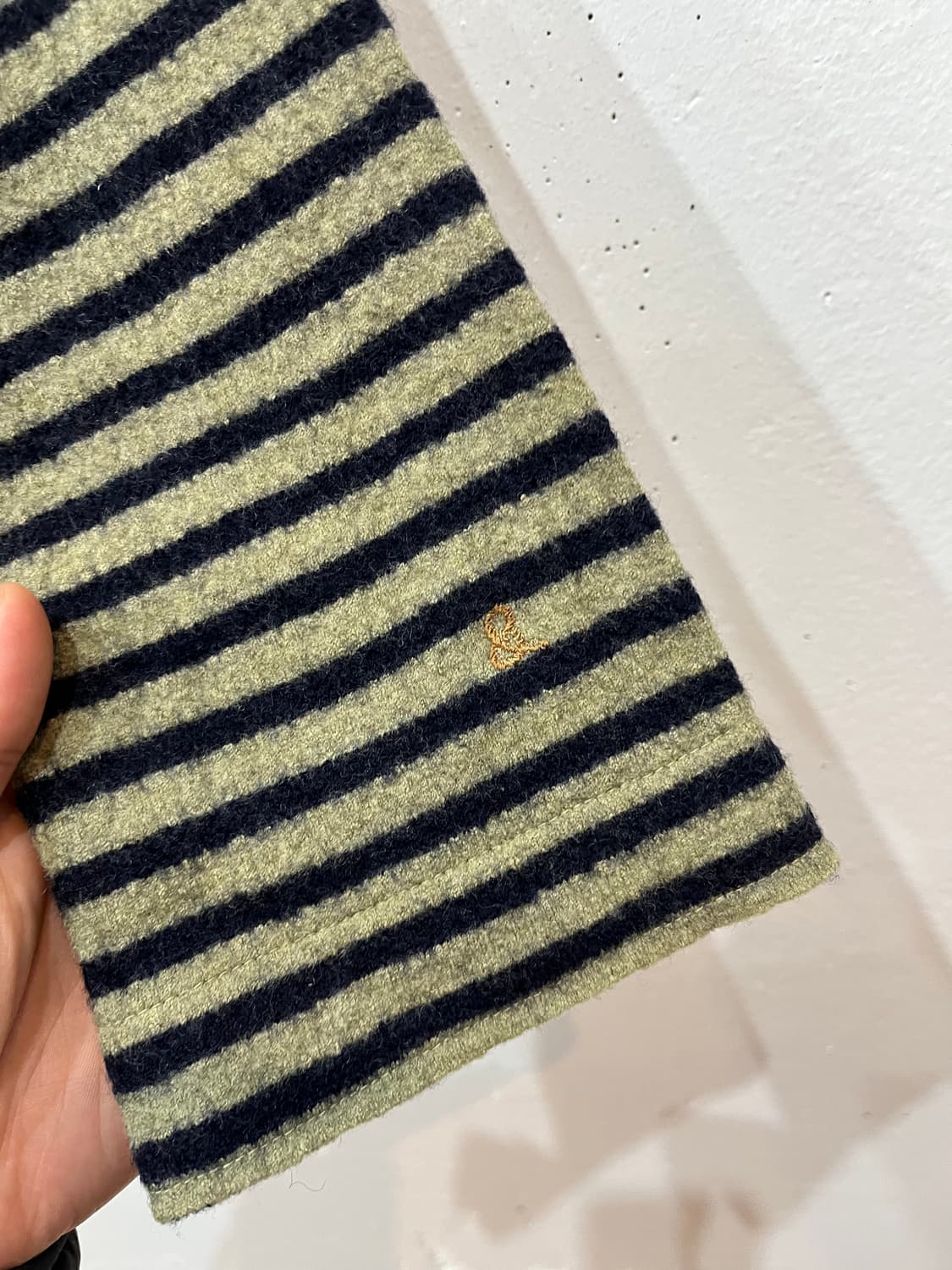 45rpm 스트라이프 울 니트 우먼즈Made in JAPAN 상품이미지2