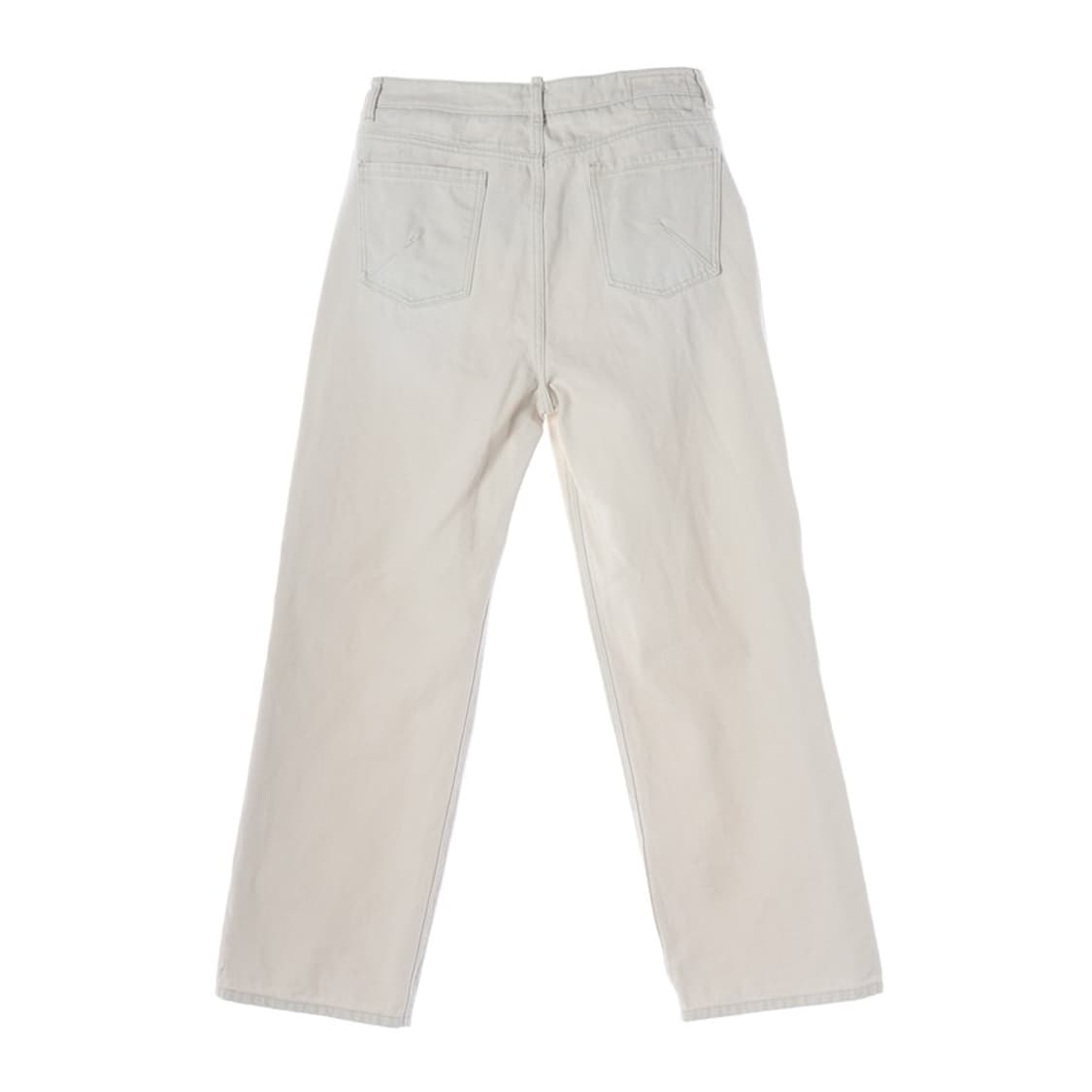 시리즈 아이보리 크림 스트레이트 코튼 팬츠 82 상품이미지2