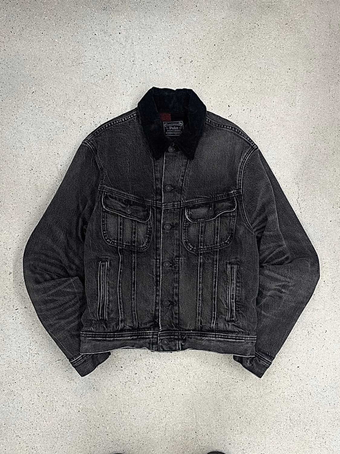 폴로 랄프로렌 버팔로 블랙 데님 자켓 상품이미지1