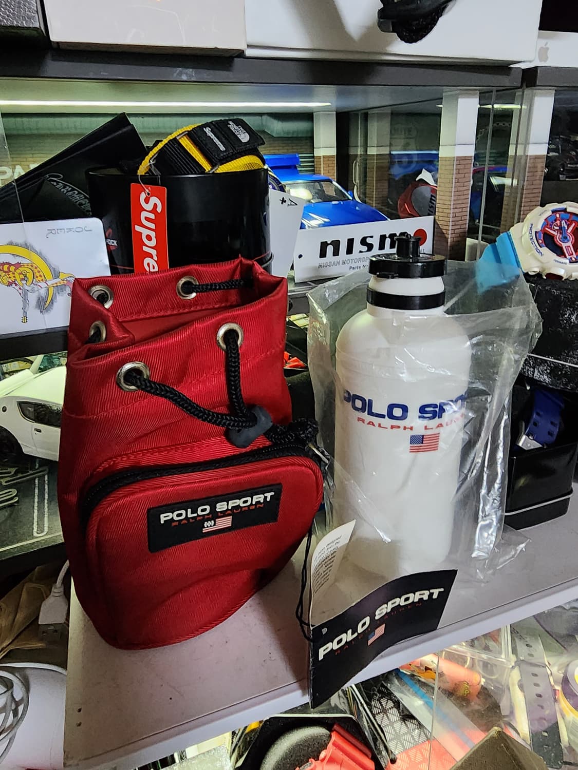 폴로 스포츠 물통 + 가방 세트신품 상품이미지1