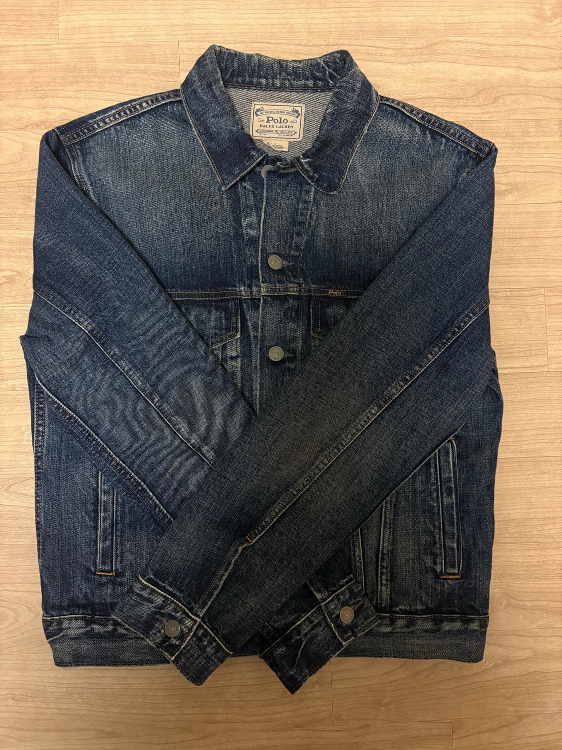 [m]폴로 랄프로렌 데님 트러커 자켓 상품이미지2