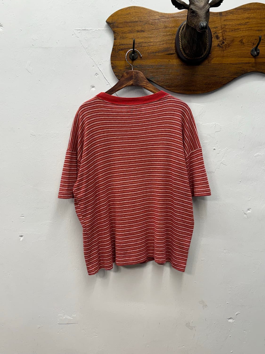 USA BLUE BEAR Striped Short Sleeve 상품이미지5
