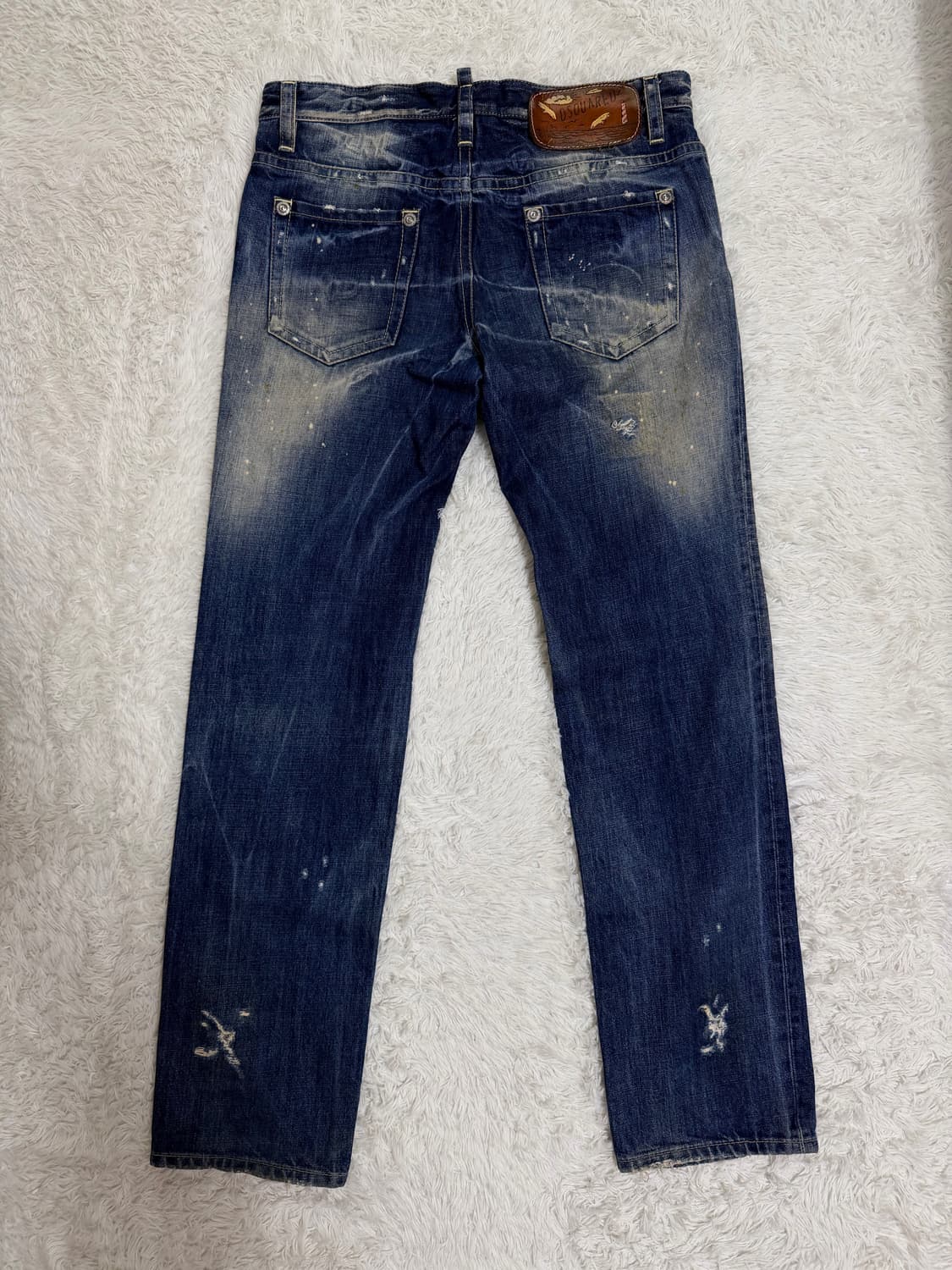 디스퀘어드2 남성 데미지 청바지 48/34 상품이미지4