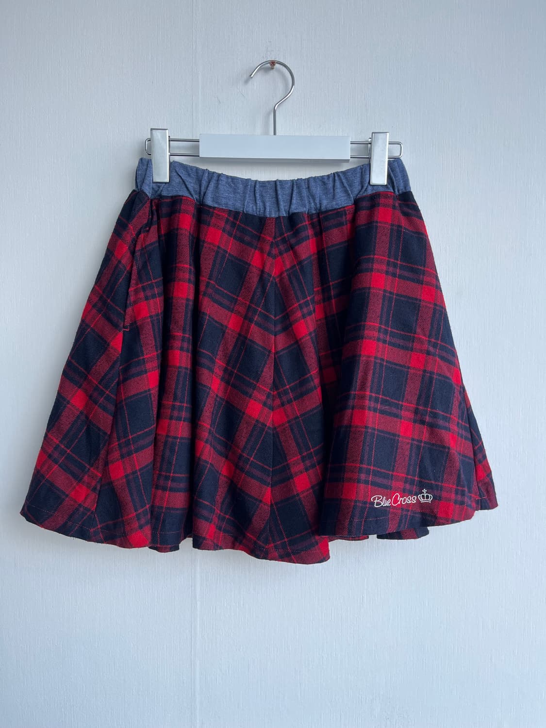 리버시블 체크 스커트 상품이미지1