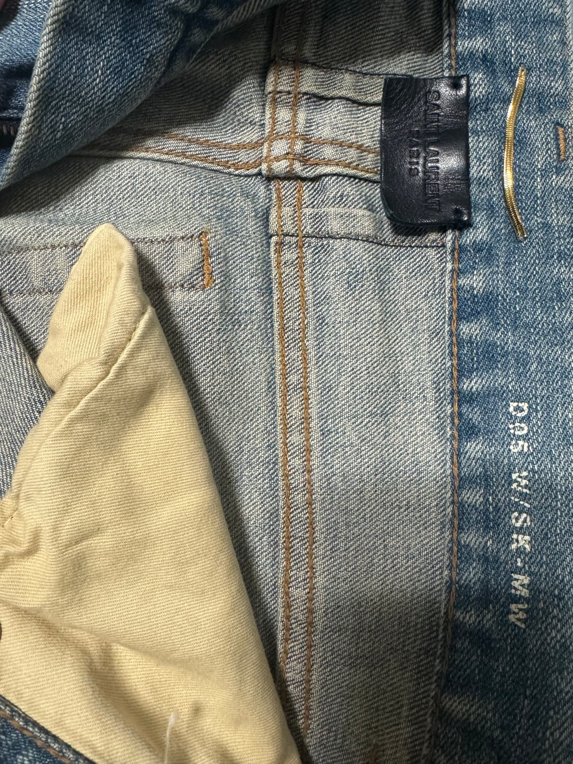 생로랑 15FW 디스진 데님(유아인 디스진) 상품이미지5