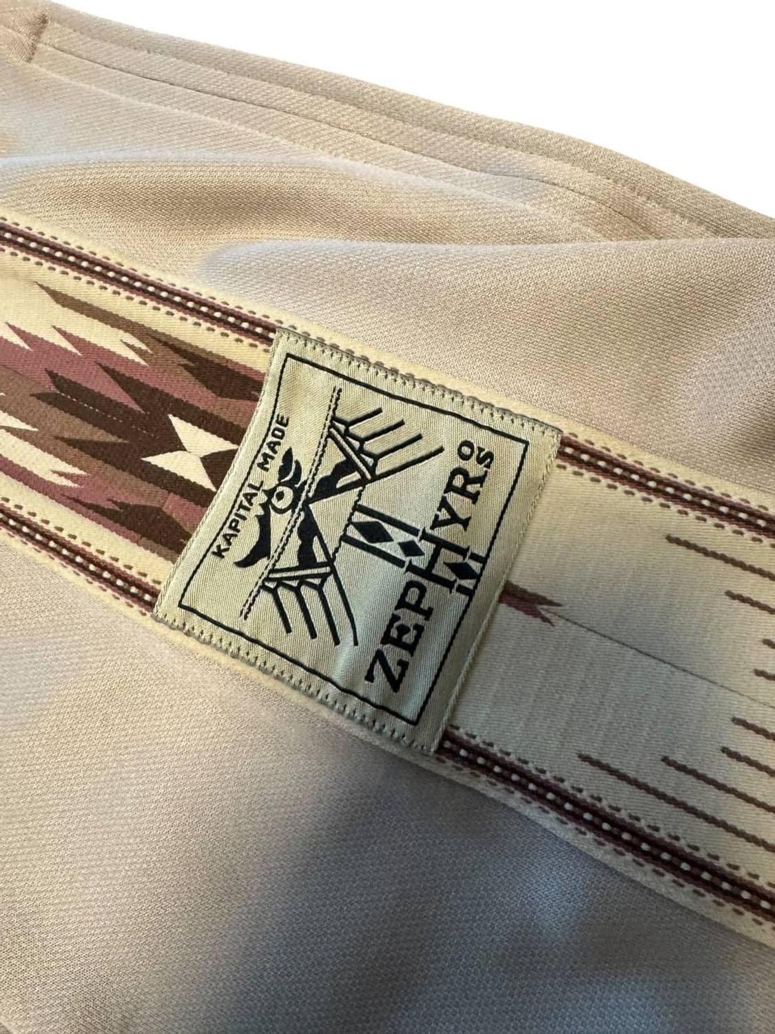 캐피탈 오르테가 라인 트랙 플레어 팬츠 상품이미지5