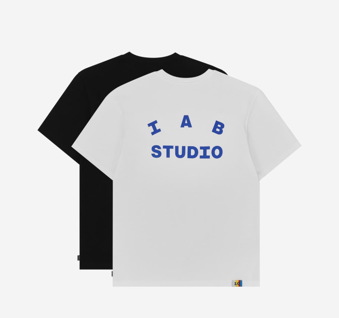 아이앱 스튜디오 10주년 반팔 블랙&화이트 새상품 판매 상품이미지2