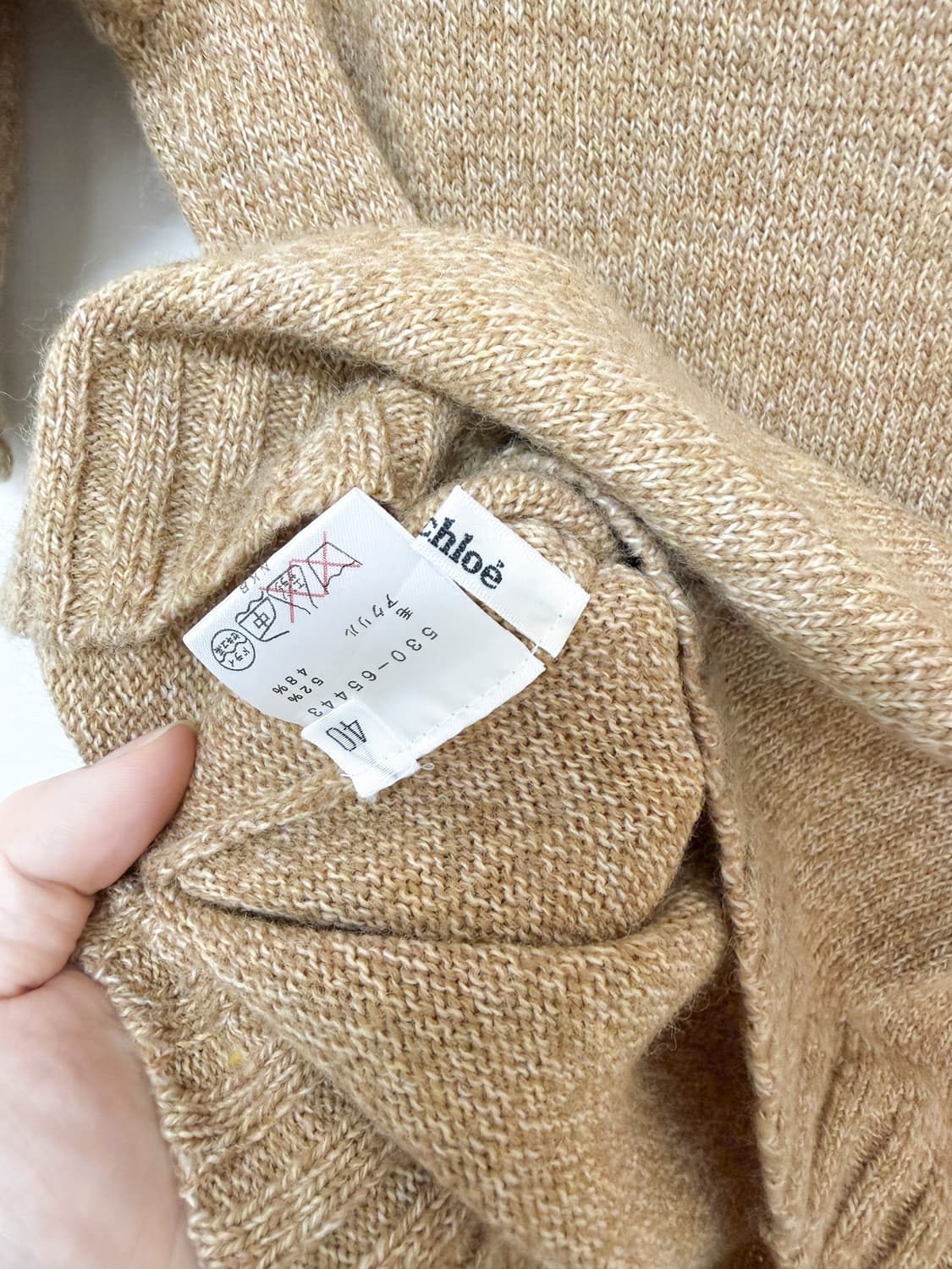 miss chloe 반팔 니트 탑 상품이미지4