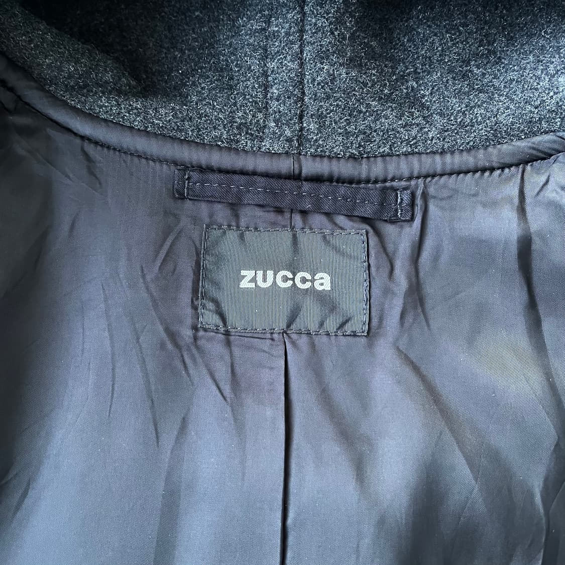 주카 울 후디 하프 코트 상품이미지5