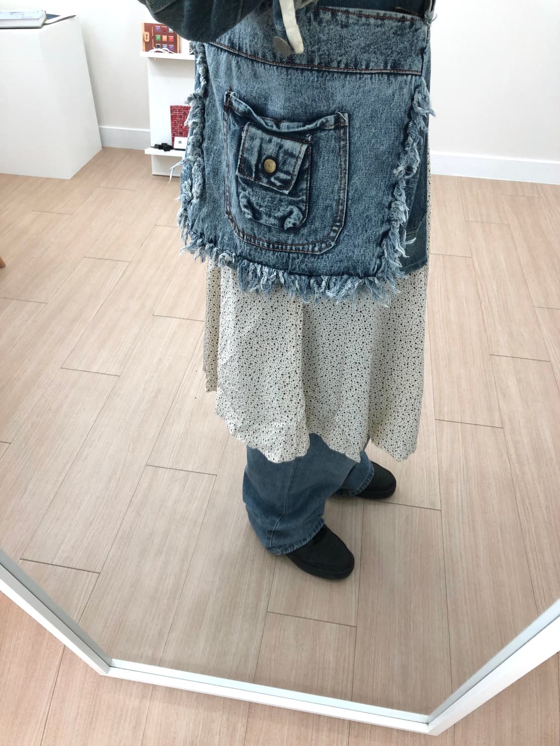 데님 자켓 레이어드 코디 💙 상품이미지6