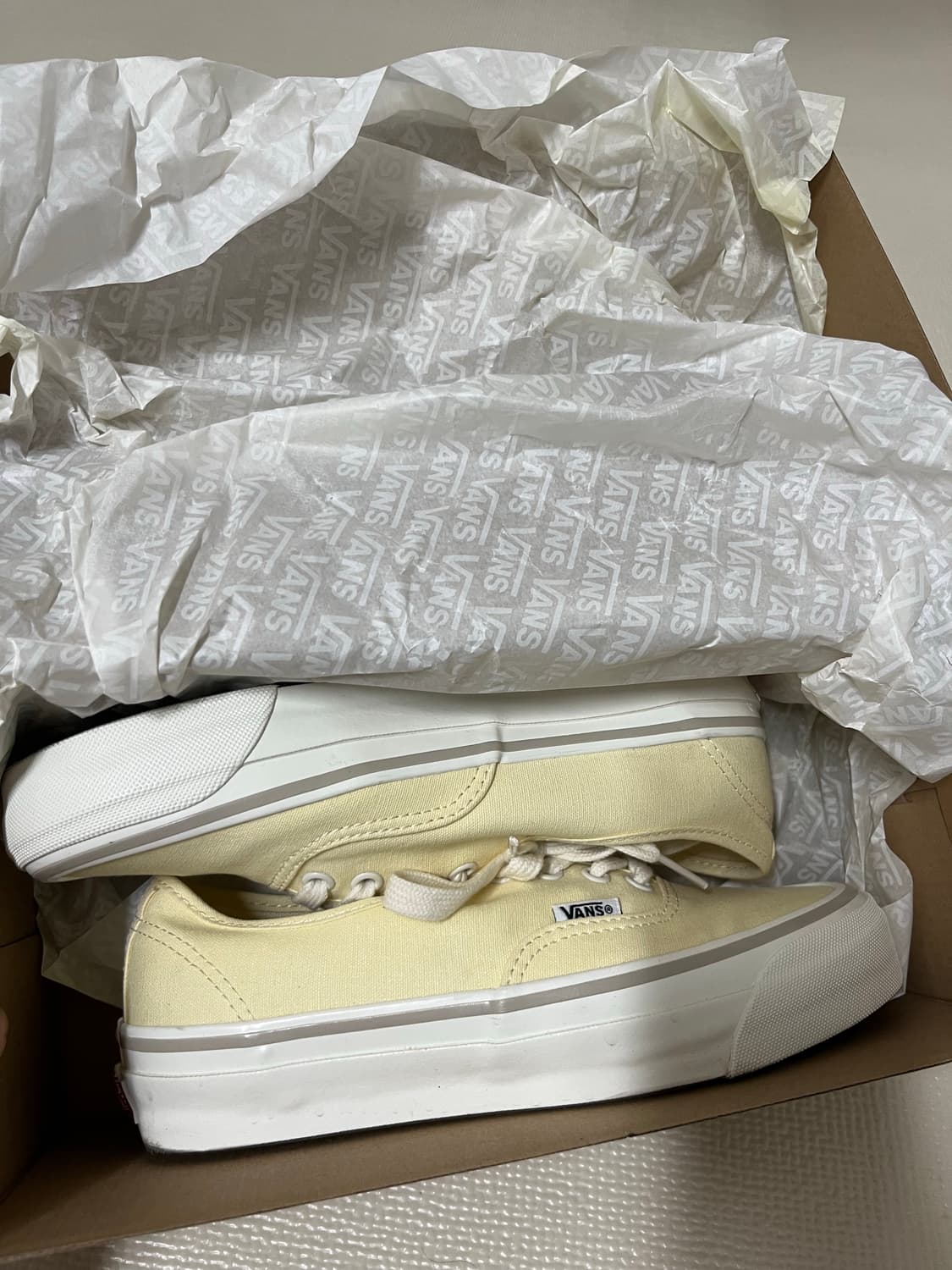 (새거)반스 어센틱 크림 화이트 235 상품이미지2