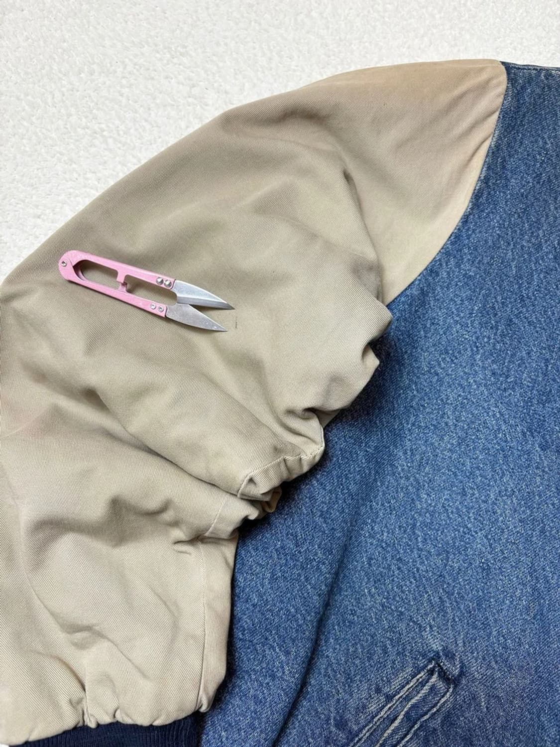 디키즈 90's Og 누빔 데님 바시티 워크 자켓 PN6538 상품이미지6