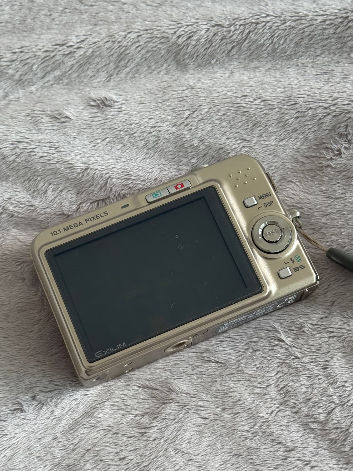 카시오 엑슬림 Z1050 골드 디지털 카메라  상품이미지2