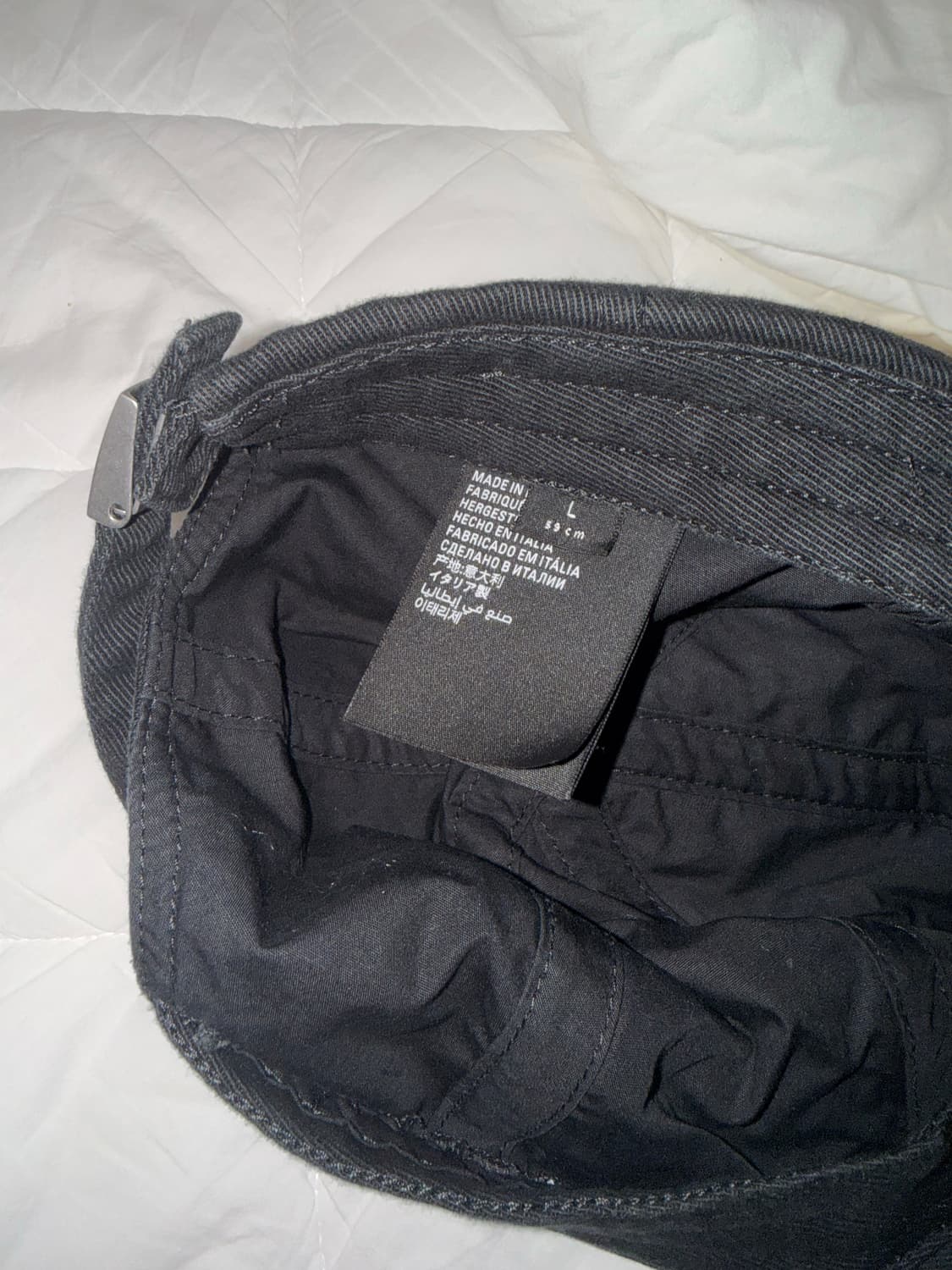 발렌시아가 다이애그널 로고 캡 L 상품이미지5