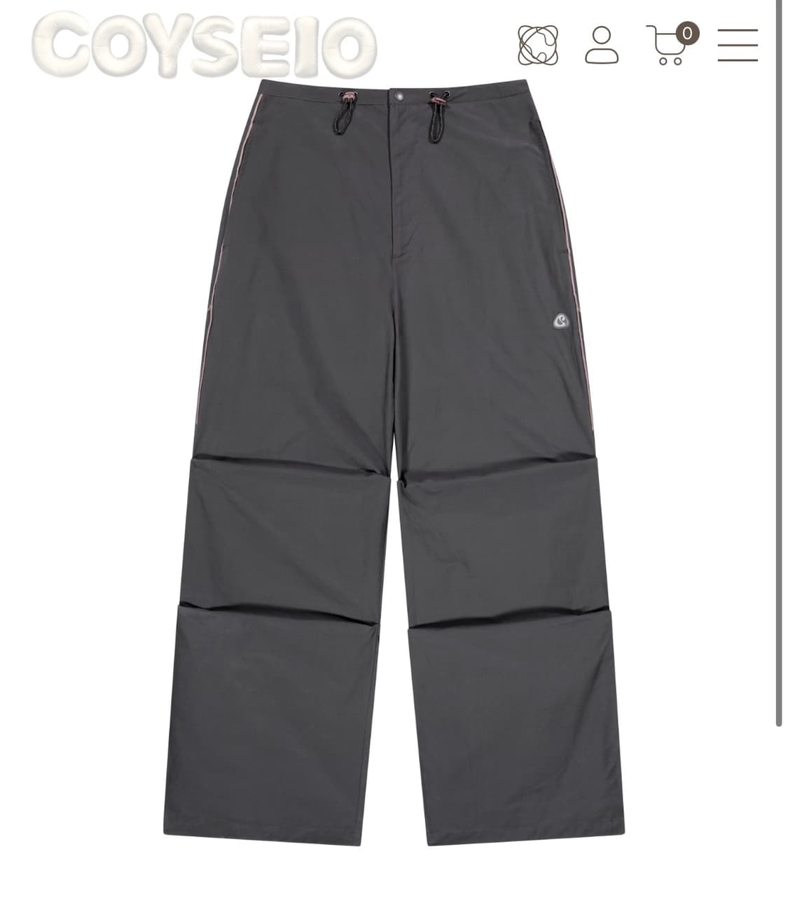코이세이오 라인 스트랩 팬츠 상품이미지1