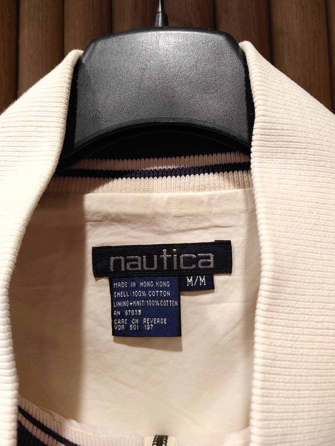 무배) 노티카 빈티지 블루종 자켓 - M 상품이미지3