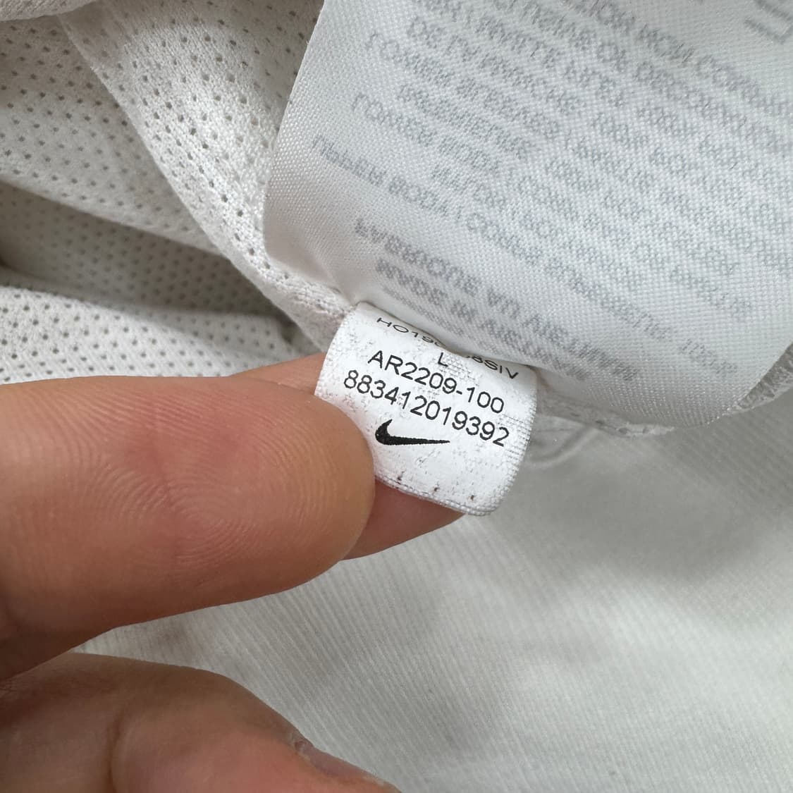  L(105) 나이키 해외판 빅로고 스우시 바람막이 자켓  상품이미지6