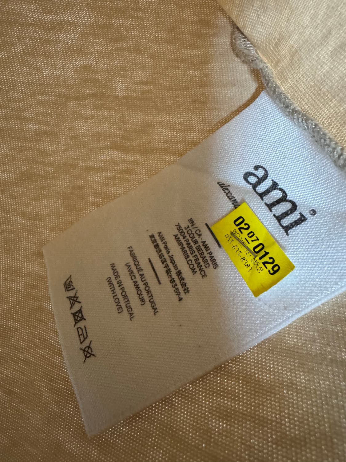 아미 반팔 티셔츠 상품이미지4