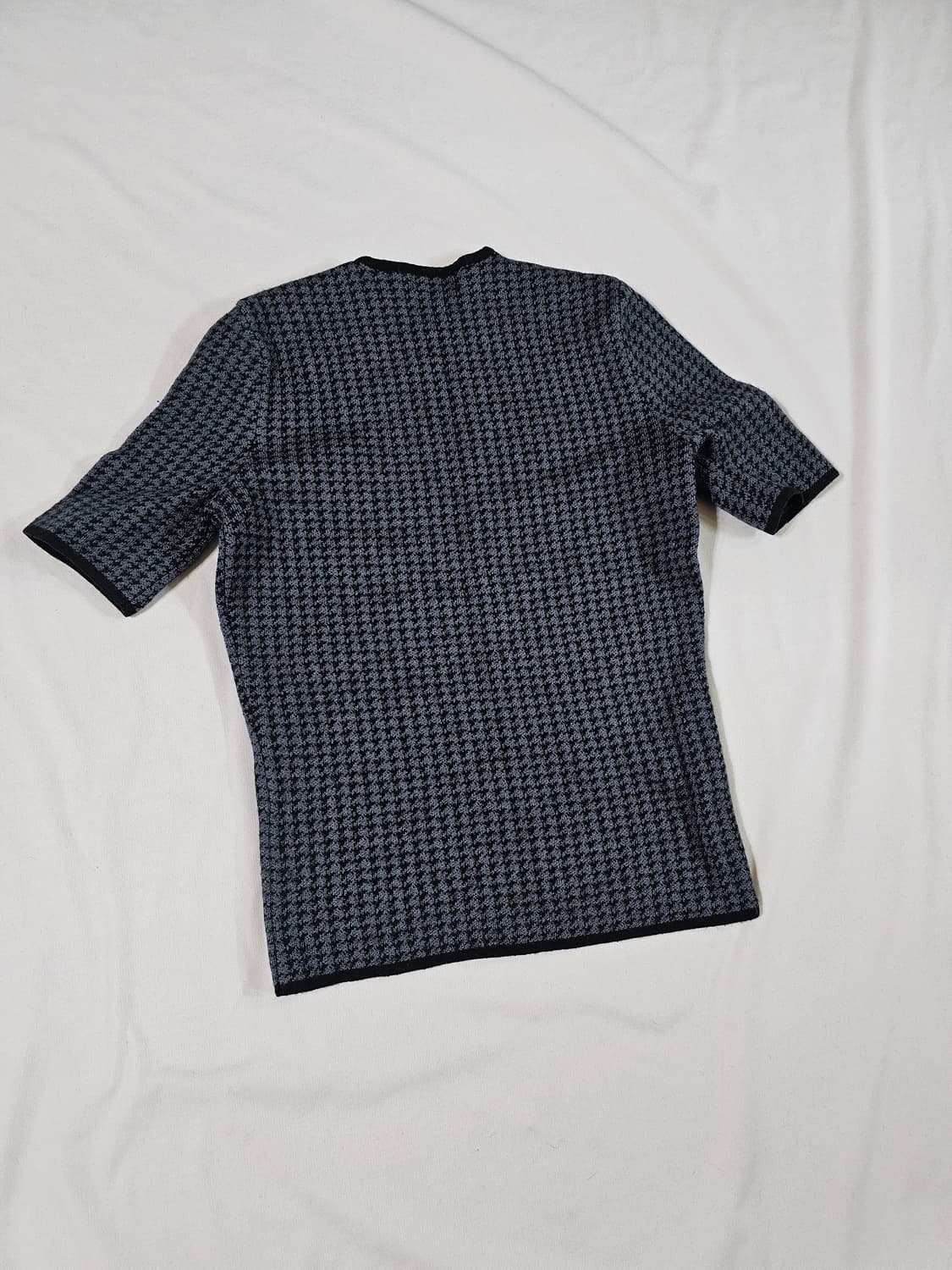 [희귀/빈티지] 90s 타임(TIME) 90년대 울100 하운드투스 니트 상품이미지5