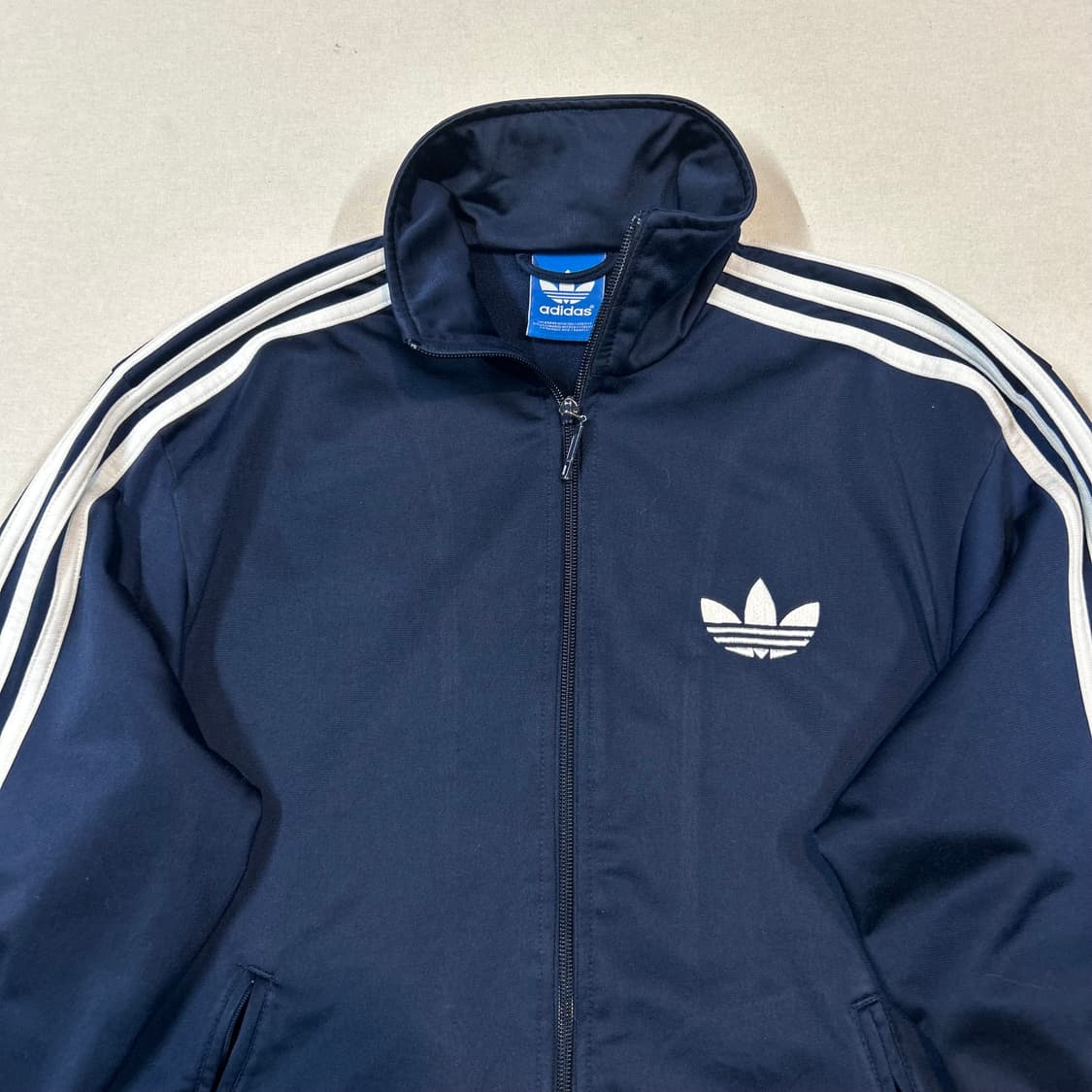 95) 아디다스 파이어버드 삼선 져지 트랙탑 집업 네이비 상품이미지3
