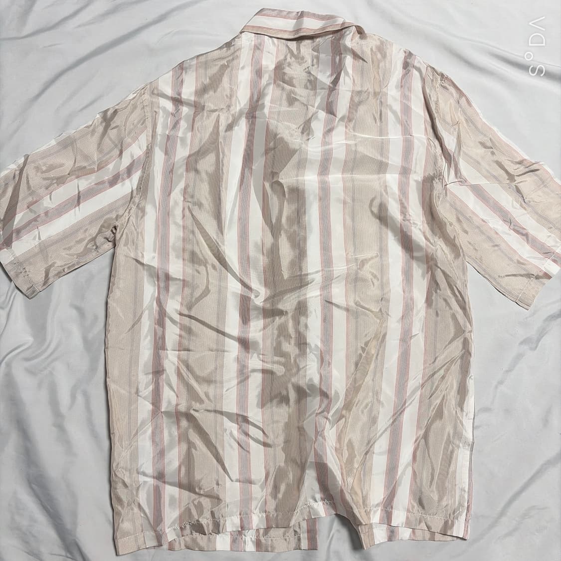 아크네 스튜디오 스트라이프 나일론 반팔 셔츠 상품이미지2