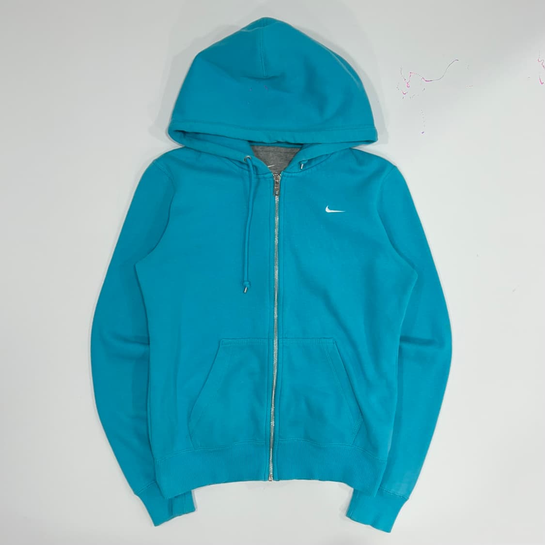 Nike 나이키 라이트 블루 후드집업 상품이미지3