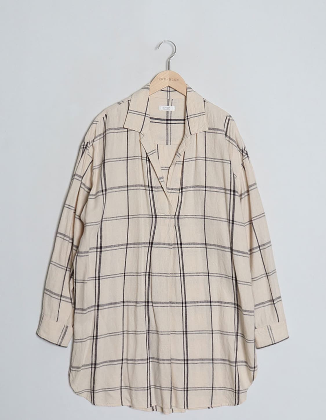 LOWRYS FARM Check Skipper Long Shirts   상품이미지1