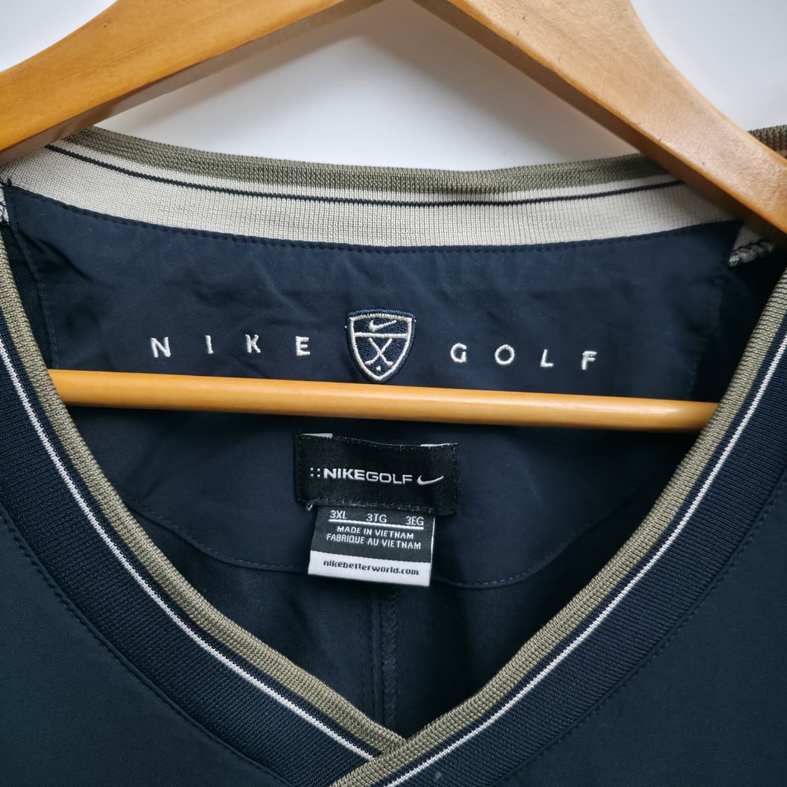 [3XL] 나이키 골프 나일론 웜업 바람막이 네이비 상품이미지6