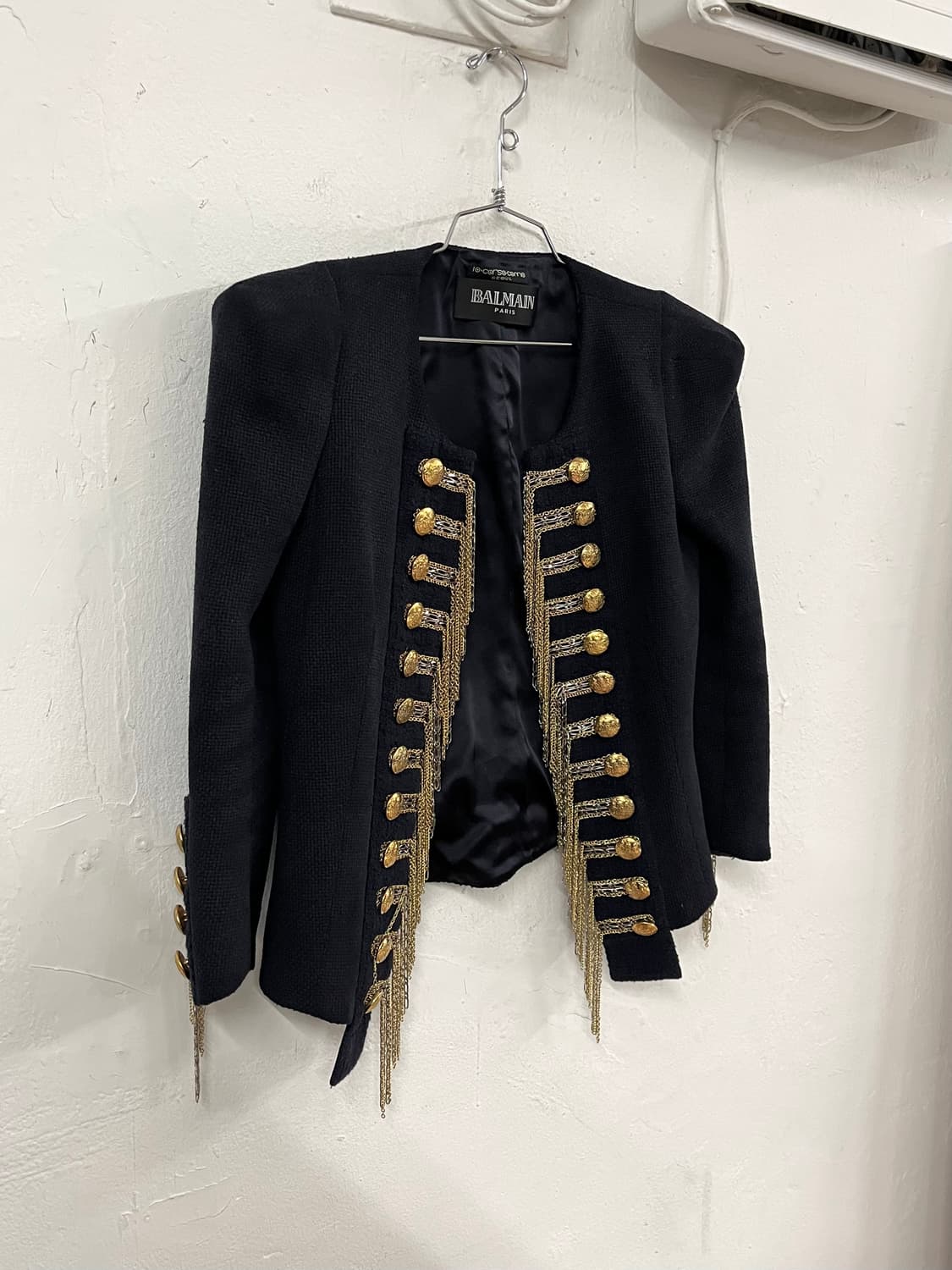 발망 2010FW 데카르넹 런웨이 나폴레옹 실크 트위드 자켓 상품이미지7