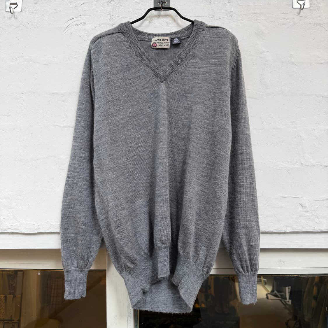 Jean Bart 브리티시 V넥 울 니트 상품이미지1
