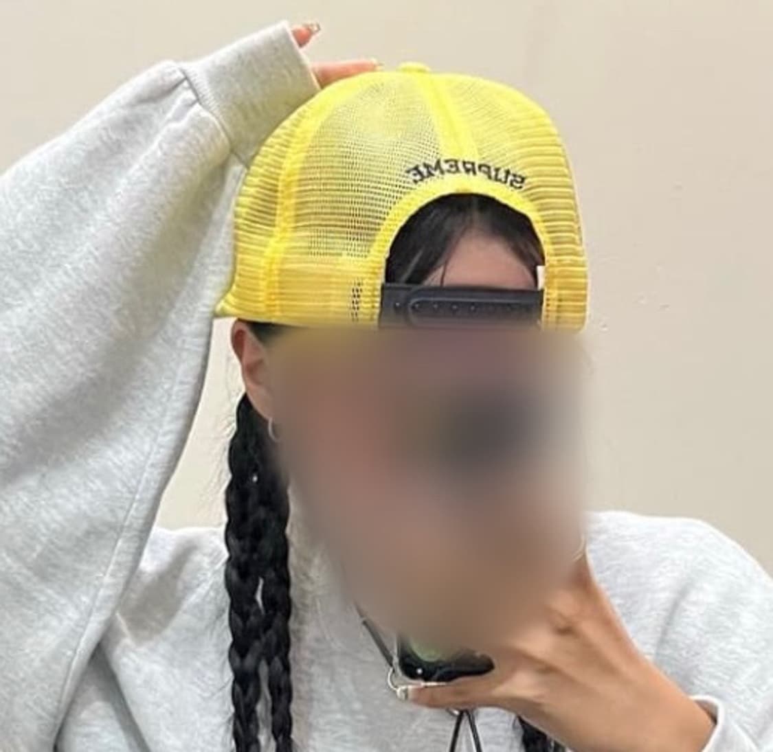 슈프림 리피트 5패널 메쉬 백 캡 상품이미지5