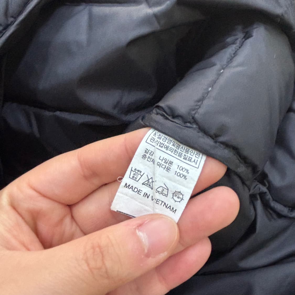 100 빈티지 덕다운 경량 패딩 조끼 0410E 상품이미지4