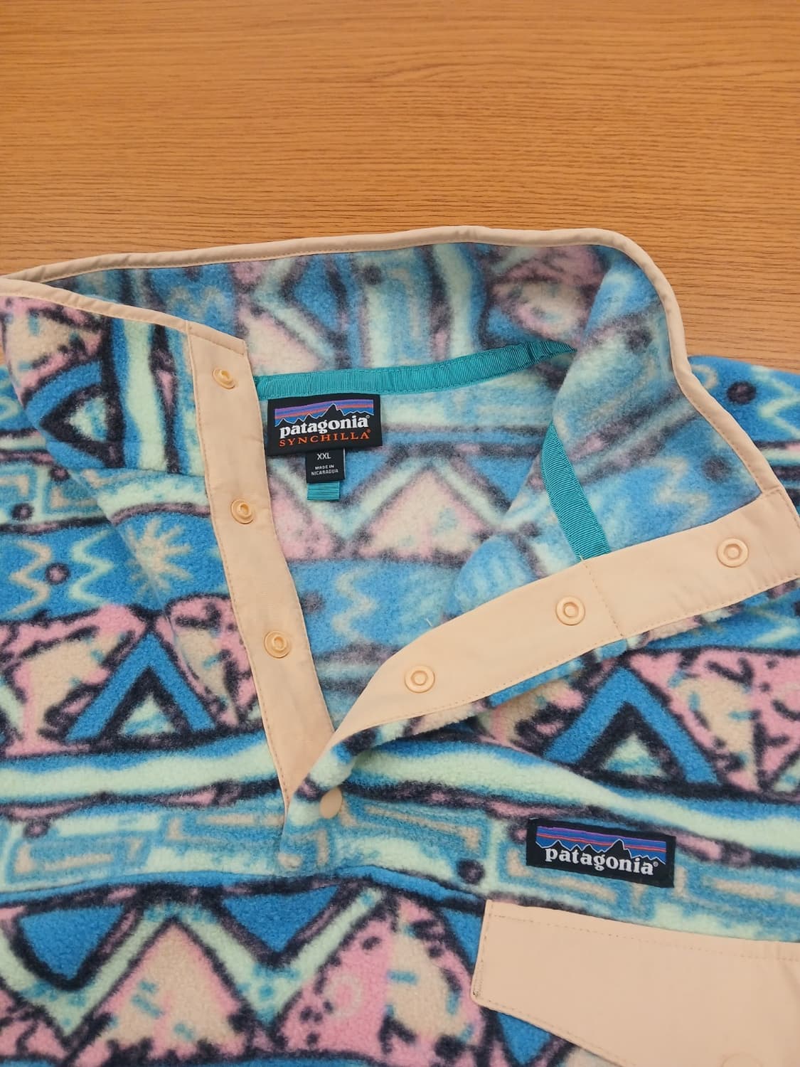 10s 파타고니아 신칠라 스냅-T 아즈텍 패턴 상품이미지3