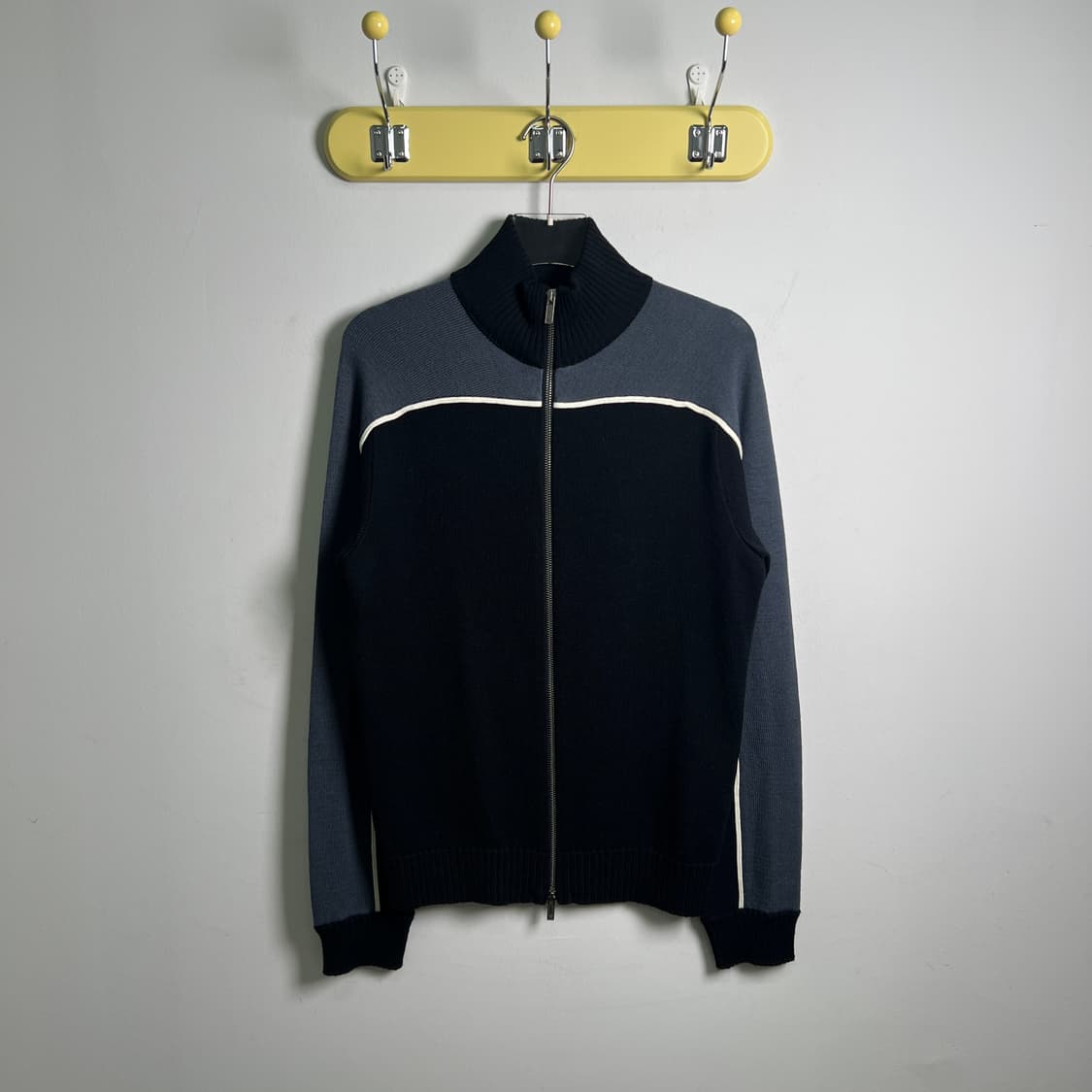 엠포리오 아르마니 울 니트 집업 M 상품이미지1