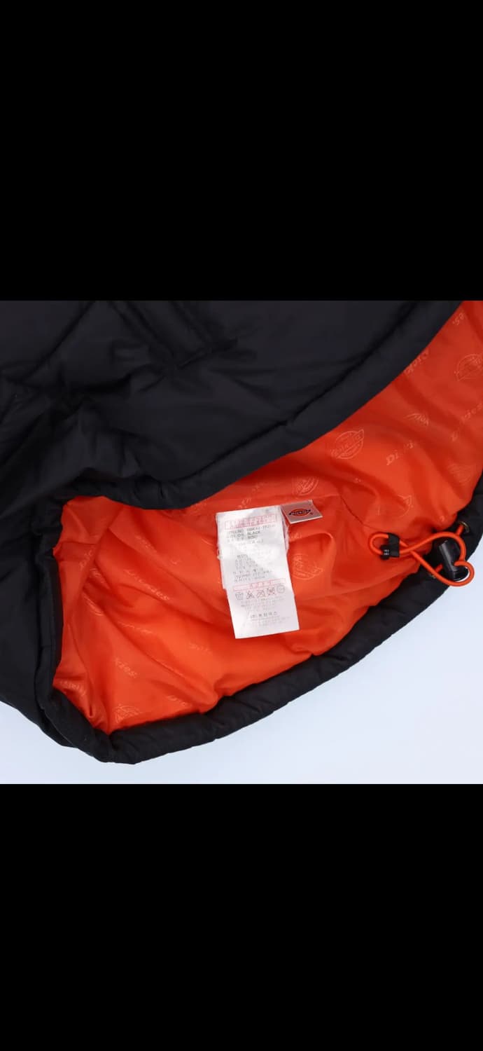 디키즈 여성 블랙 패딩점퍼 1201HR1 상품이미지5