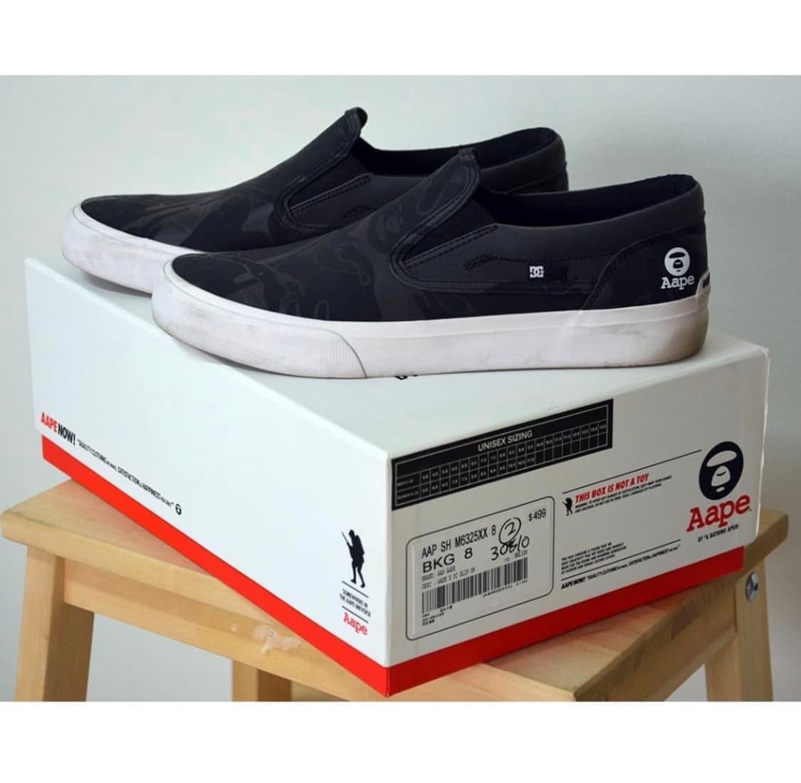 aape dc shoes 카모 슬립온 270 디씨슈즈 에이프 베이프 상품이미지10
