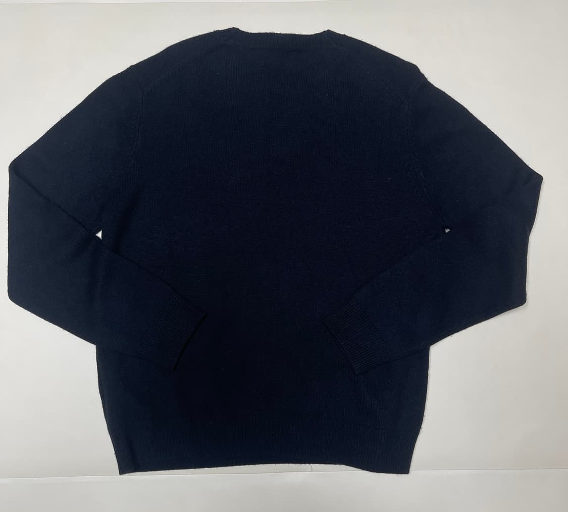 코치 크루넥 스웨터 울/캐시미어 블랙 M 상품이미지3